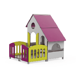 Chalet de jeux - 4 à 6 enfants