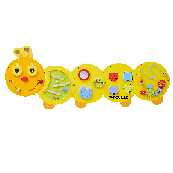 Chenille murale d'activités - 18 mois +