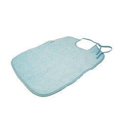 Bavoir a lacette ciel 30 x 40 cm - Papouille