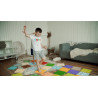 Tapis puzzle sensoriel / sensation / tactile pastel - Papouille