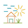 Set de construction 60 pcs - Papouille