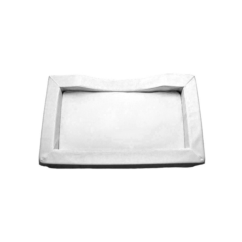Couchette empilable en mousse pvc 50 x 100 cm bleu