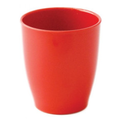 Gobelet ergonomique 16 cl mélaminé Rouge - Papouille