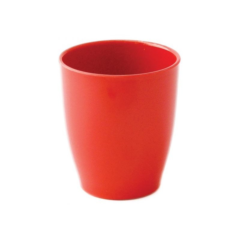 Gobelet ergonomique 16 cl mélaminé Rouge - Papouille
