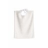 Bavoir uni ineffilochable lacet 33 x 40 cm perles