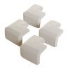 4 Protections d'angle en mousse - Blanc