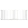 Barrière rétractable 74,5 cm jusqu’à 1,95 m - Blanc