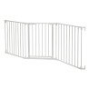 Barrière rétractable 74,5 cm jusqu’à 1,95 m - Blanc