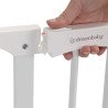Barrière rétractable 74,5 cm jusqu’à 1,95 m - Blanc