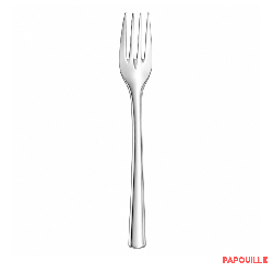 Lot de 12 fourchettes en acier inoxydable