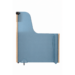 Portillon de séparation avec fenêtre oculus sur mesure