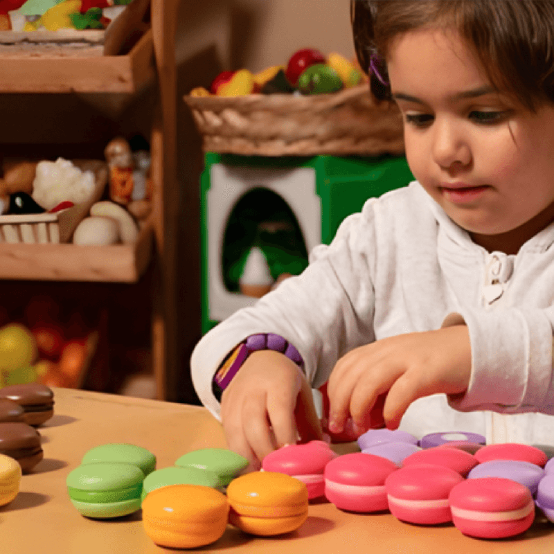 Jeu éducatif - macarons
