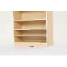 Armoire de rangement 2 portes - Moka
