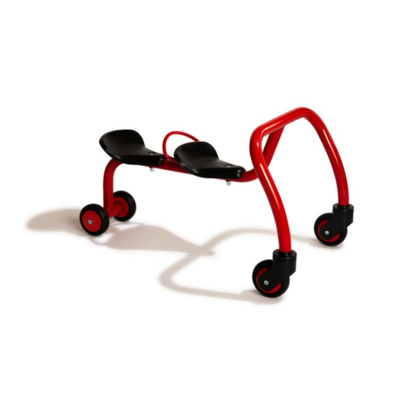 Porteur tandem 2 à 4 ans sans guidon - Papouille