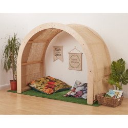 Cabane en arche intérieur
