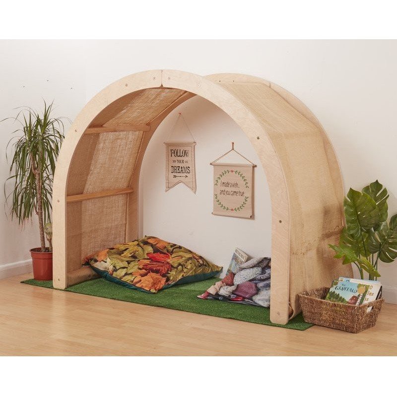 Cabane en arche intérieur