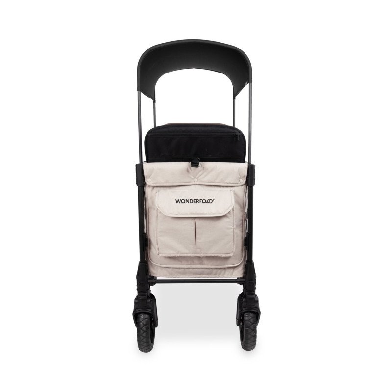 Poussette wagon luxe pro 2 places Noir - 6mois +