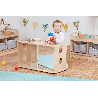 Cuisine d'activités avec robinet en bois