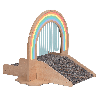 Structure de motricité - arc en ciel