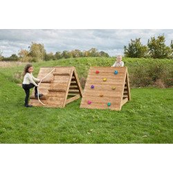 Set de 2 structures d'escalade