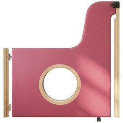 Portillon de séparation avec fenêtre oculus sur mesure