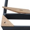 Bac à sable en bois avec rangement