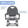 Siège repas pliable