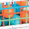 Cube de manipulation cage à balles - Papouille