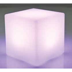 Cube lumineux sensoriel - LED - 10 cm