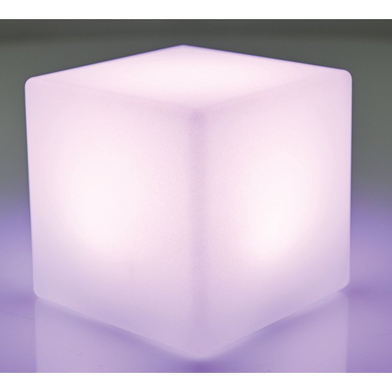 Cube lumineux sensoriel - LED - 10 cm