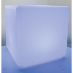 Cube lumineux sensoriel - LED - 40 cm