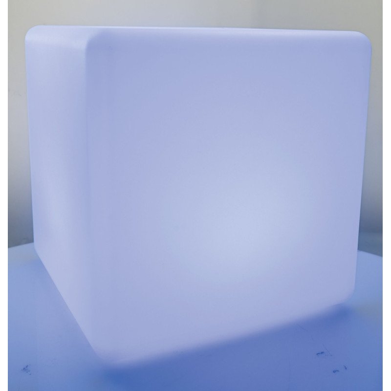 Cube lumineux sensoriel - LED - 40 cm