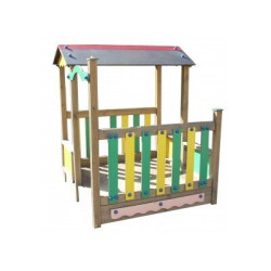 Cabane extérieur collectivité - Papouille