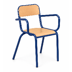 Fauteuil en bois adulte - H 46 cm T6