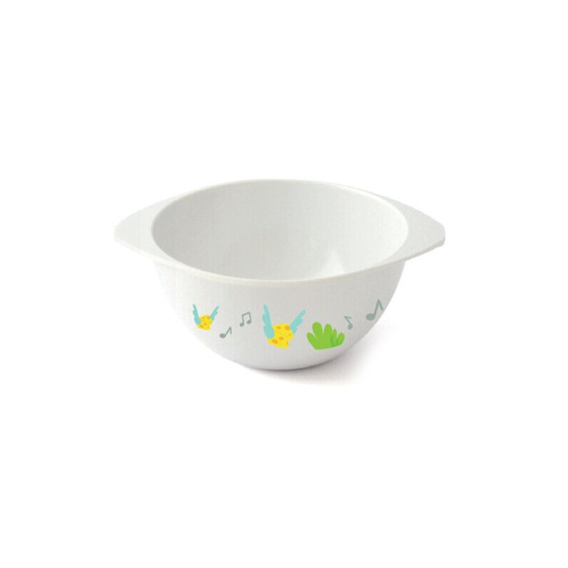 Bol à oreilles 35cl mélamine souris verte - Papouille