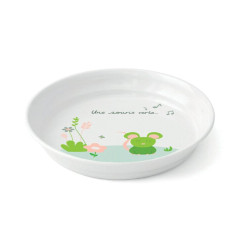 Assiette creuse mélamine souris verte - Papouille