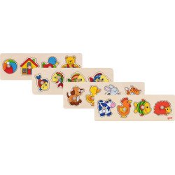 Puzzle animaux - 4 pièces