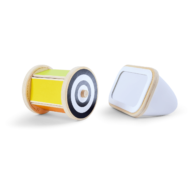Tambour rotatif avec miroir Montessori
