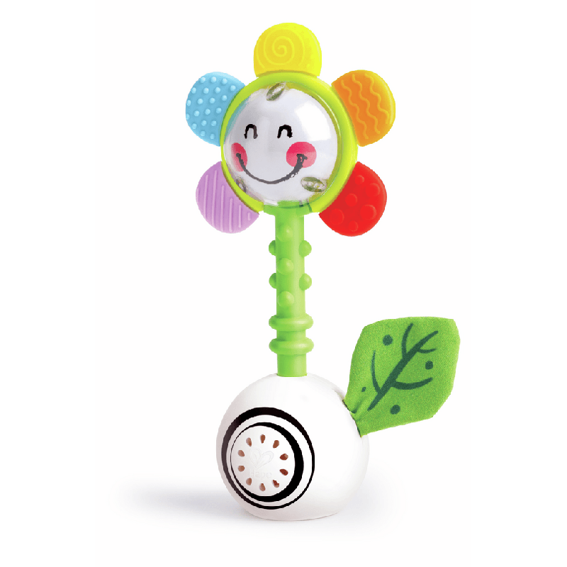 Hochet fleur musical