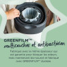 Poubelle à couches twist and click xl 60 couches greenfilm - Papouille