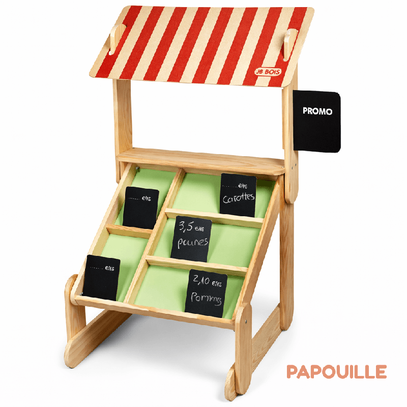 Étale de la marchande - Papouille