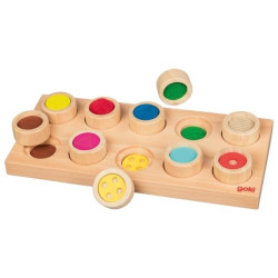 Jeu de mémo tactile - Papouille