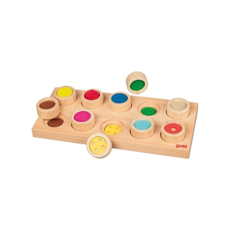 Jeu de mémo tactile - Papouille