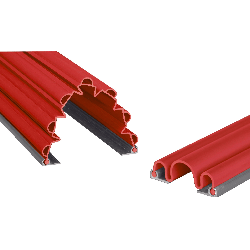 Kit anti pince-doigts 3 soufflets + 7 soufflets - 1400 mm