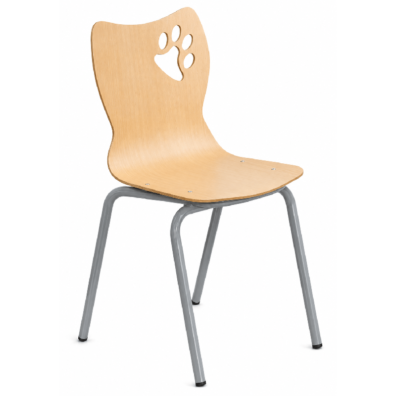 Chaise en bois Alaska H18 cm - T00