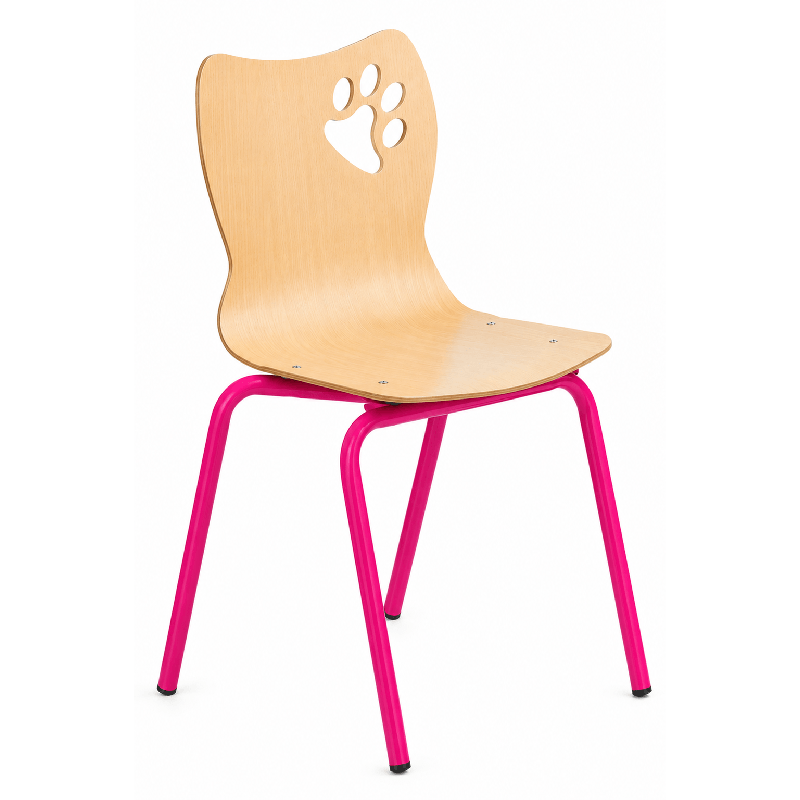 Chaise en bois Alaska H18 cm - T00
