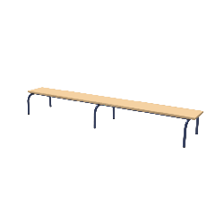 Banc sans dossier 200 cm - T1