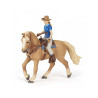 Lot de 4 figurines cheval -enfant- - Papouille