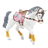 Lot de 4 figurines cheval -enfant- - Papouille