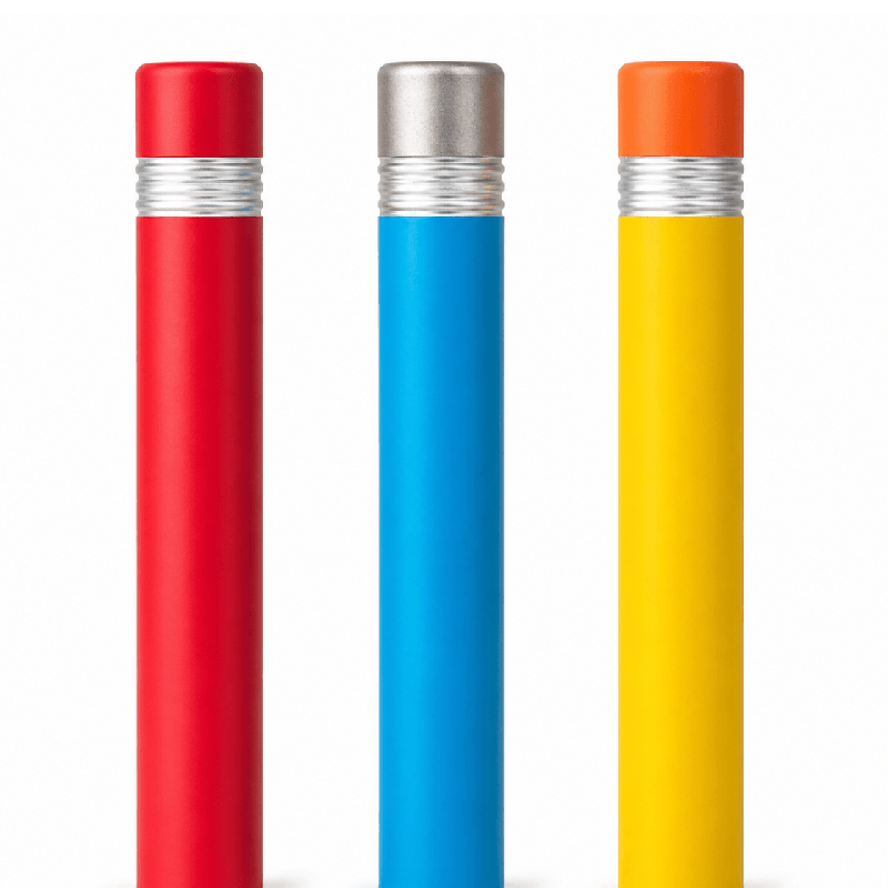 Protection d'angle crayon - 100 x 7 x 7 cm - Jaune